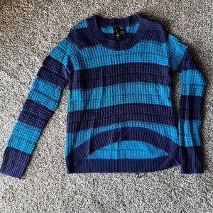 Blue striped Boy Meets Gurl sweater